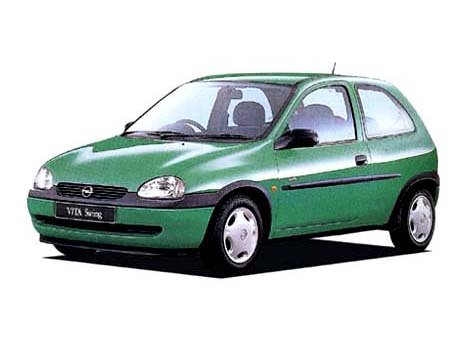 Opel Vita (XG140, XG141, XG160, XG120, XG142) 1 поколение, рестайлинг, хэтчбек 3 дв. (05.1997 - 02.2001)